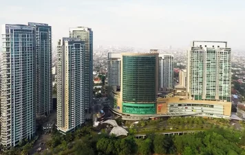 Penampakan township dari PT Lippo Karawaci Tbk